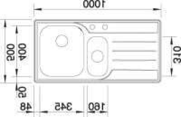 Blanco 512732 MEDIAN 6 S